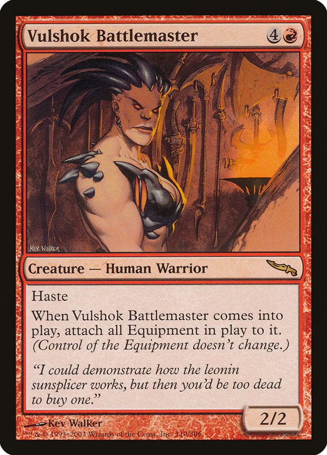 Vulshok Battlemaster [Mirrodin] | Fandemonia Ltd