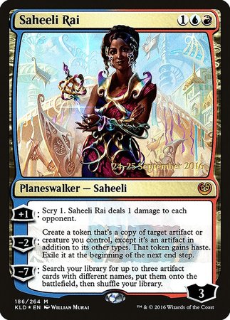 Saheeli Rai [Kaladesh Promos] | Fandemonia Ltd