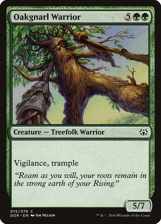 Oakgnarl Warrior [Duel Decks: Nissa vs. Ob Nixilis] | Fandemonia Ltd