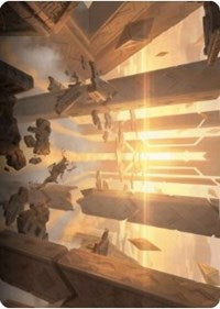 Skyclave Basilica Art Card [Zendikar Rising Art Series] | Fandemonia Ltd