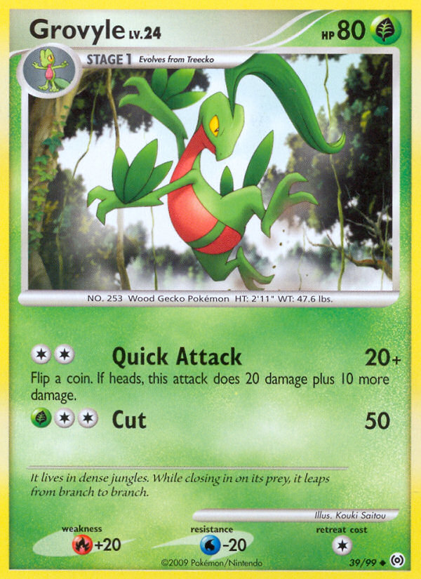 Grovyle (39/99) [Platinum: Arceus] | Fandemonia Ltd