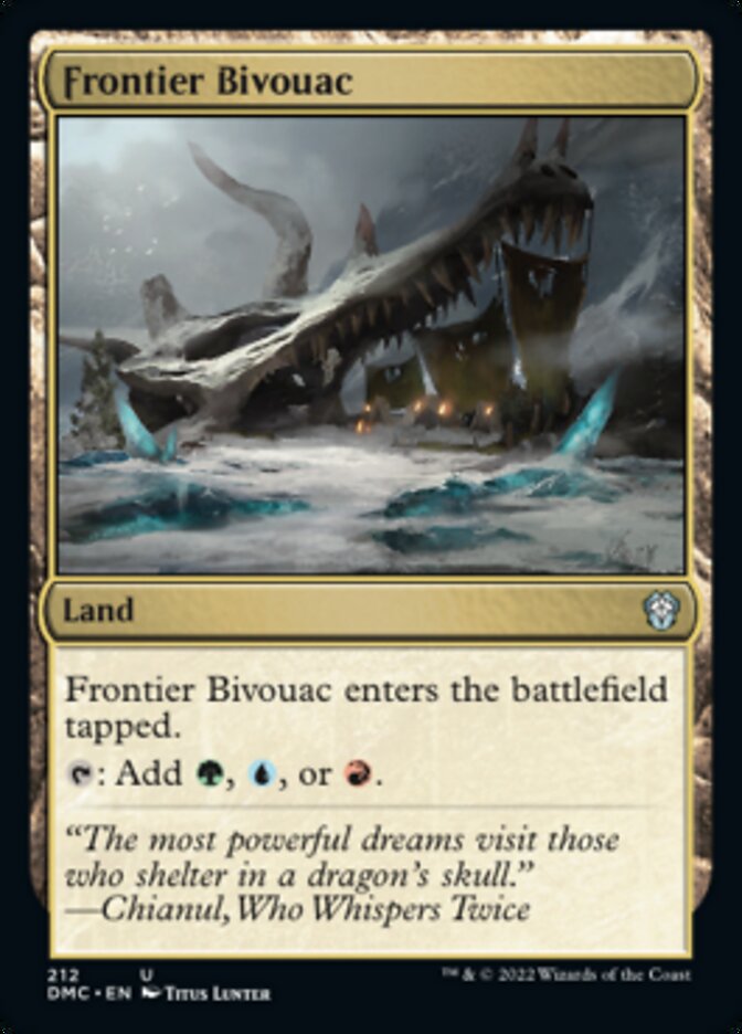 Frontier Bivouac [Dominaria United Commander] | Fandemonia Ltd