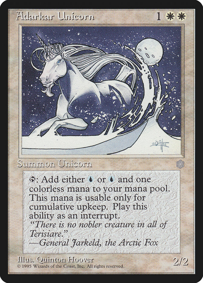 Adarkar Unicorn [Ice Age] | Fandemonia Ltd