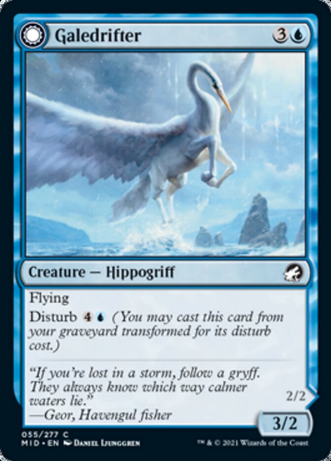 Galedrifter // Waildrifter [Innistrad: Midnight Hunt] | Fandemonia Ltd