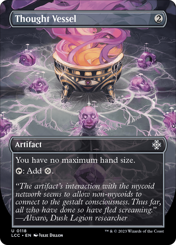 Thought Vessel (Borderless) [The Lost Caverns of Ixalan Commander] | Fandemonia Ltd