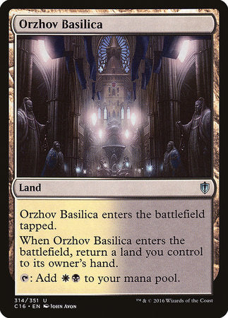Orzhov Basilica [Commander 2016] | Fandemonia Ltd