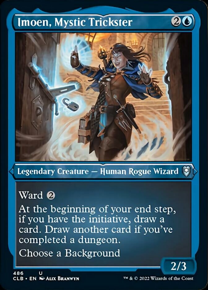 Imoen, Mystic Trickster (Foil Etched) [Commander Legends: Battle for Baldur's Gate] | Fandemonia Ltd