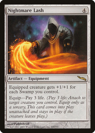 Nightmare Lash [Mirrodin] | Fandemonia Ltd