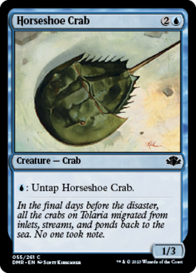 Horseshoe Crab [Dominaria Remastered] | Fandemonia Ltd