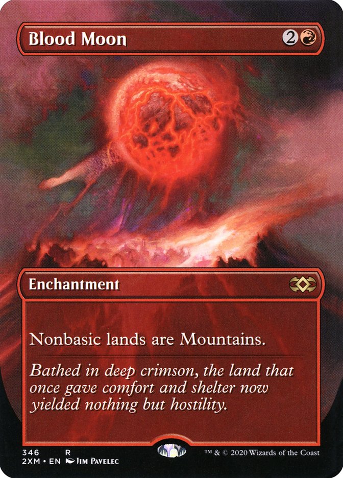 Blood Moon (Borderless) [Double Masters] | Fandemonia Ltd