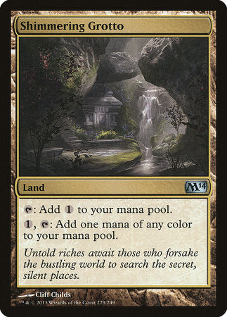 Shimmering Grotto [Magic 2014] | Fandemonia Ltd