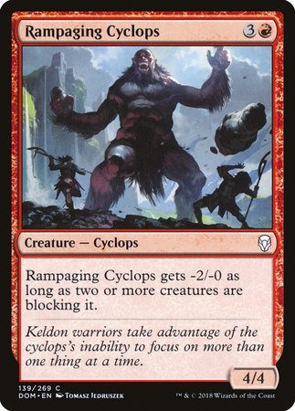 Rampaging Cyclops [Dominaria] | Fandemonia Ltd