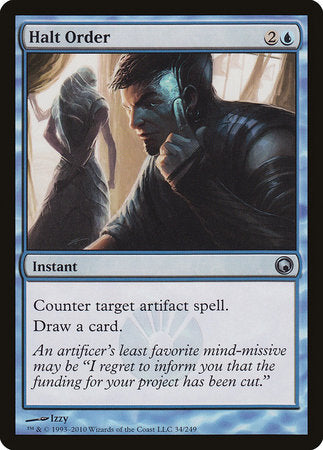 Halt Order [Scars of Mirrodin] | Fandemonia Ltd