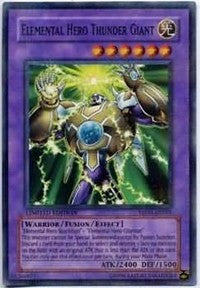 Elemental Hero Thunder Giant [MF01-EN001] Parallel Rare | Fandemonia Ltd