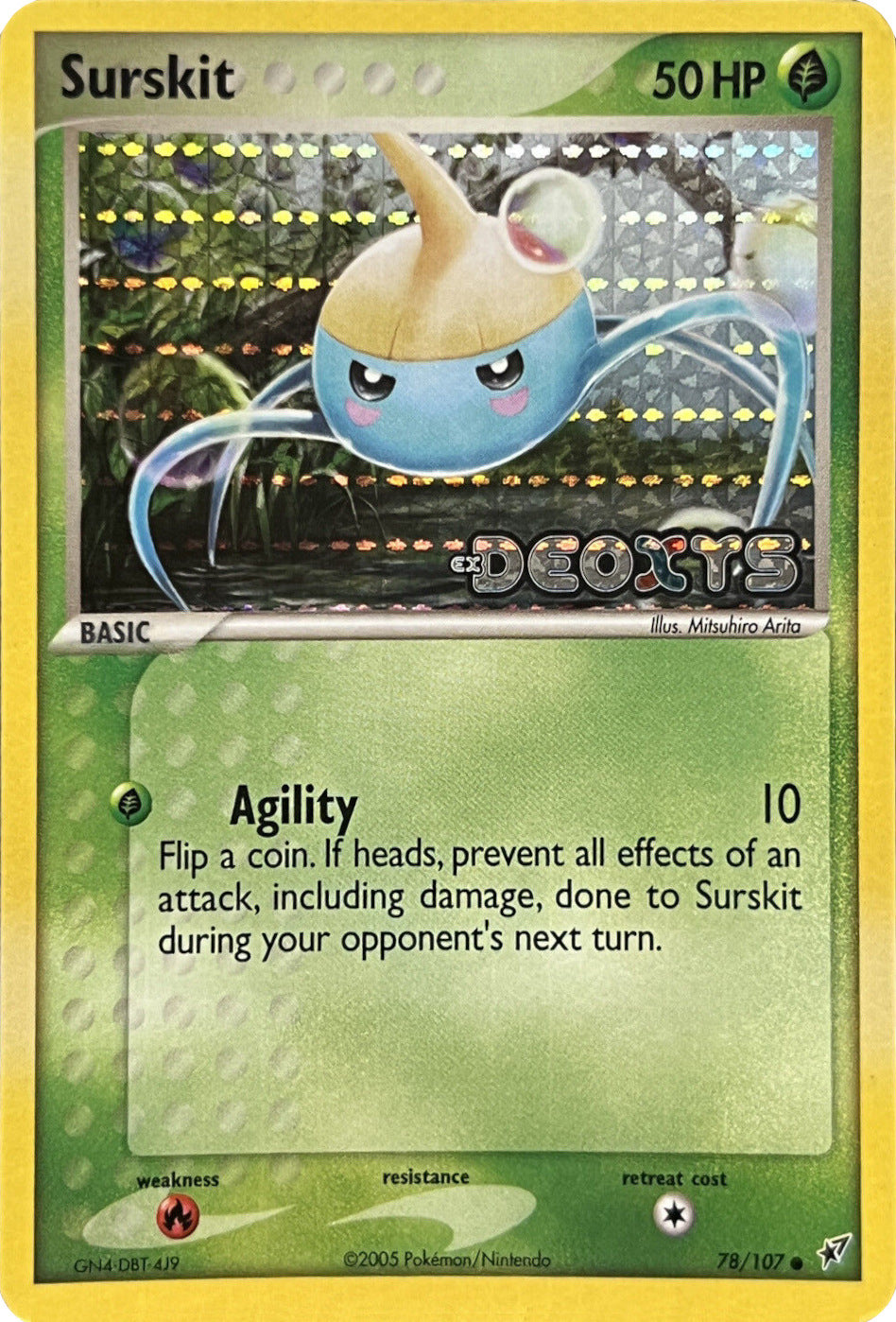 Surskit (78/107) (Stamped) [EX: Deoxys] | Fandemonia Ltd