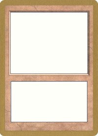 1997 World Championship Blank Card [World Championship Decks 1997] | Fandemonia Ltd