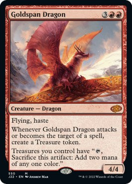 Goldspan Dragon [Jumpstart 2022] | Fandemonia Ltd