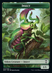 Ogre // Insect Double-sided Token [Streets of New Capenna Commander Tokens] | Fandemonia Ltd