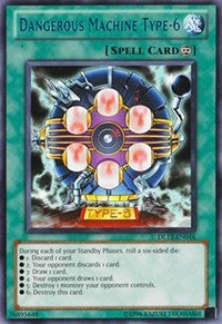 Dangerous Machine Type-6 (Blue) [DL12-EN016] Rare | Fandemonia Ltd