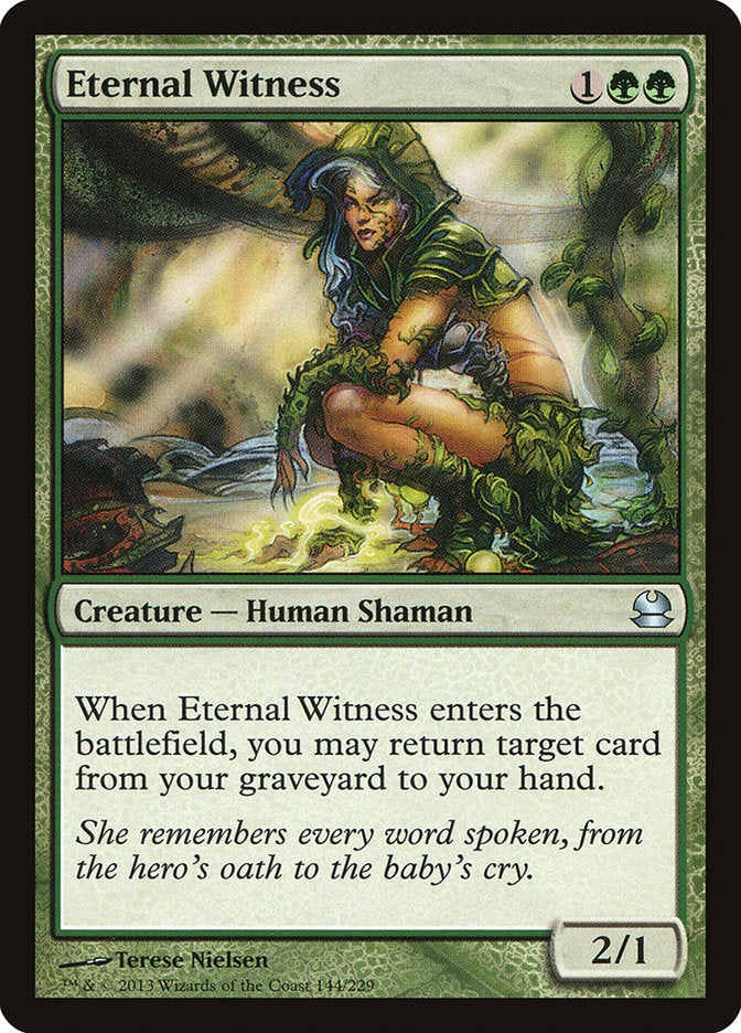 Eternal Witness [Modern Masters] | Fandemonia Ltd