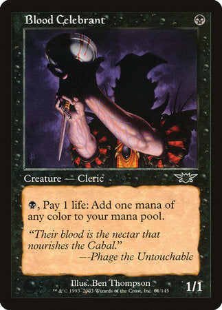 Blood Celebrant [Legions] | Fandemonia Ltd