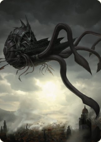 Nautiloid Ship Art Card [Commander Legends: Battle for Baldur's Gate Art Series] | Fandemonia Ltd