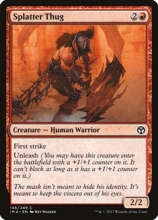 Splatter Thug [Iconic Masters] | Fandemonia Ltd