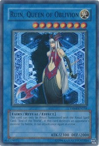 Ruin, Queen of Oblivion [DR04-EN154] Super Rare | Fandemonia Ltd