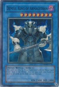 Demise, King of Armageddon [DR04-EN155] Super Rare | Fandemonia Ltd