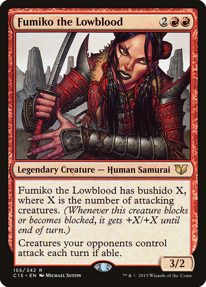Fumiko the Lowblood [Commander 2015] | Fandemonia Ltd