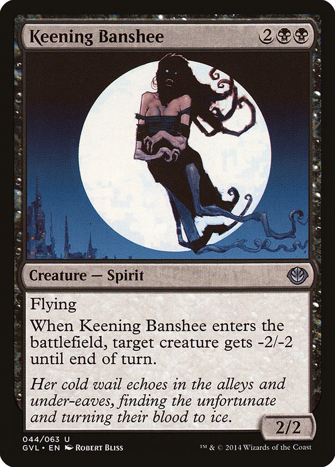 Keening Banshee (Garruk vs. Liliana) [Duel Decks Anthology] | Fandemonia Ltd