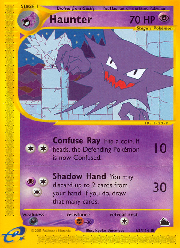 Haunter (63/144) [Skyridge] | Fandemonia Ltd