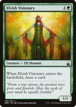 Elvish Visionary [Battlebond] | Fandemonia Ltd