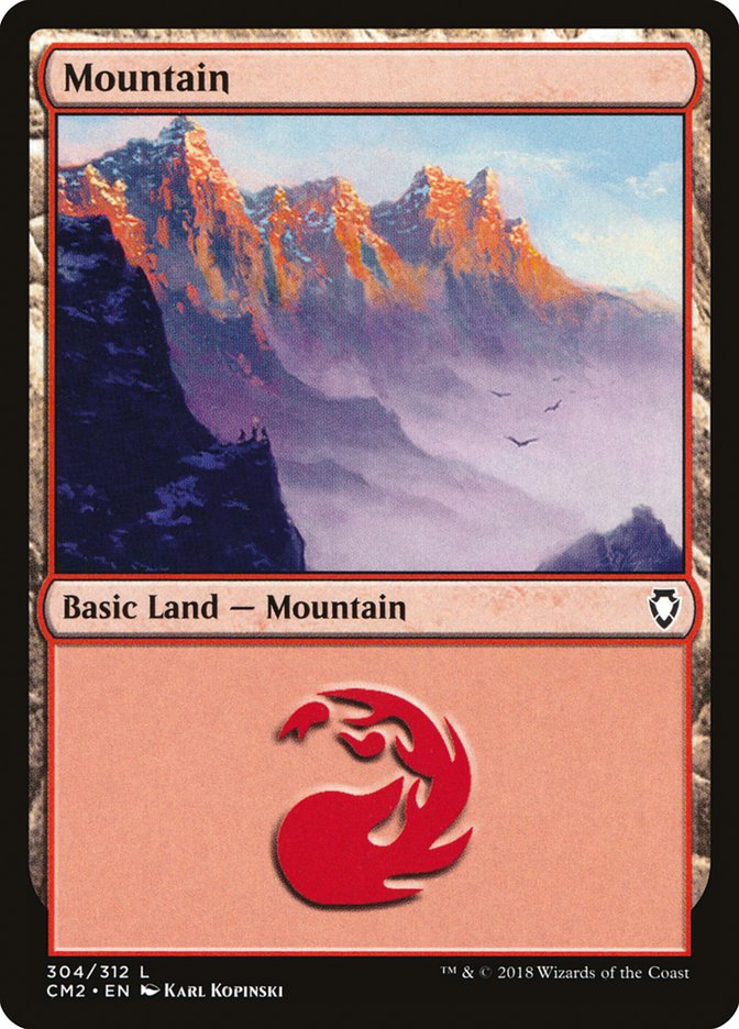 Mountain (304) [Commander Anthology Volume II] | Fandemonia Ltd