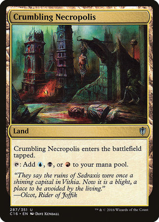 Crumbling Necropolis [Commander 2016] | Fandemonia Ltd