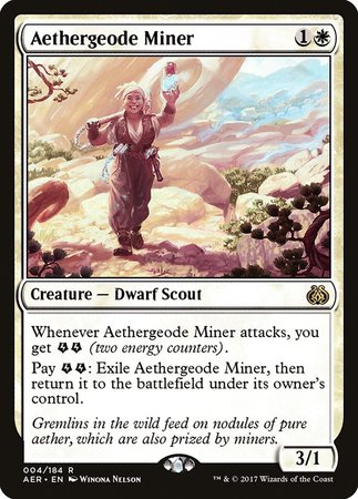 Aethergeode Miner [Aether Revolt] | Fandemonia Ltd