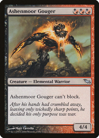 Ashenmoor Gouger [Shadowmoor] | Fandemonia Ltd