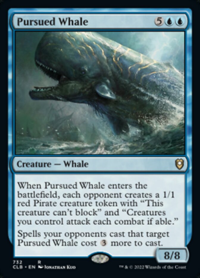Pursued Whale [Commander Legends: Battle for Baldur's Gate] | Fandemonia Ltd
