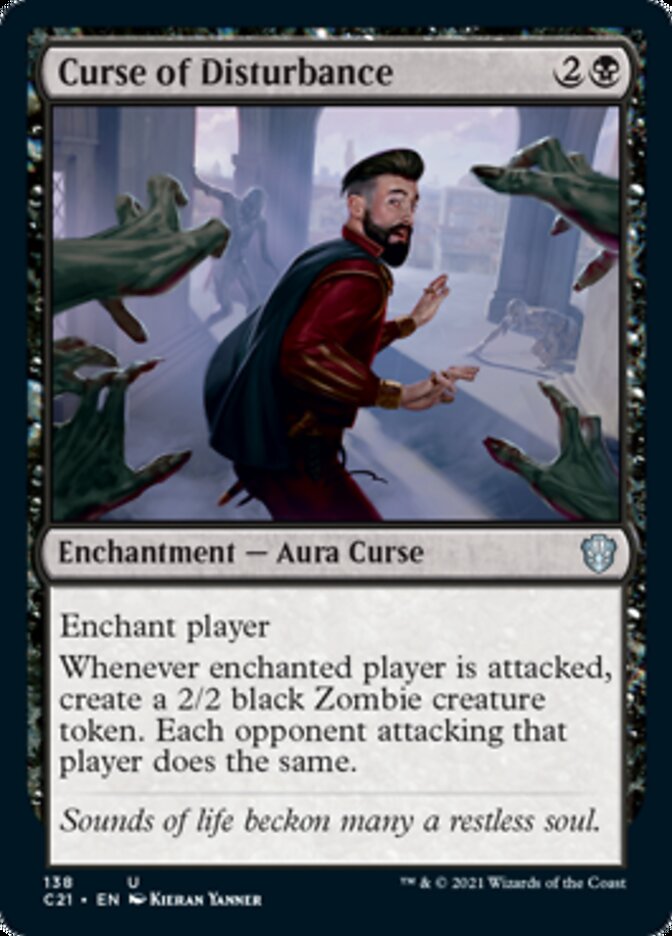 Curse of Disturbance [Commander 2021] | Fandemonia Ltd