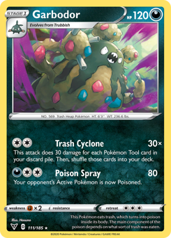 Garbodor (111/185) [Sword & Shield: Vivid Voltage] | Fandemonia Ltd