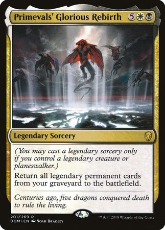 Primevals' Glorious Rebirth [Dominaria] | Fandemonia Ltd