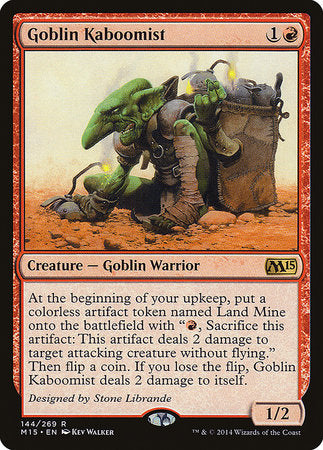 Goblin Kaboomist [Magic 2015] | Fandemonia Ltd