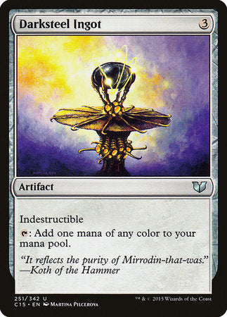 Darksteel Ingot [Commander 2015] | Fandemonia Ltd