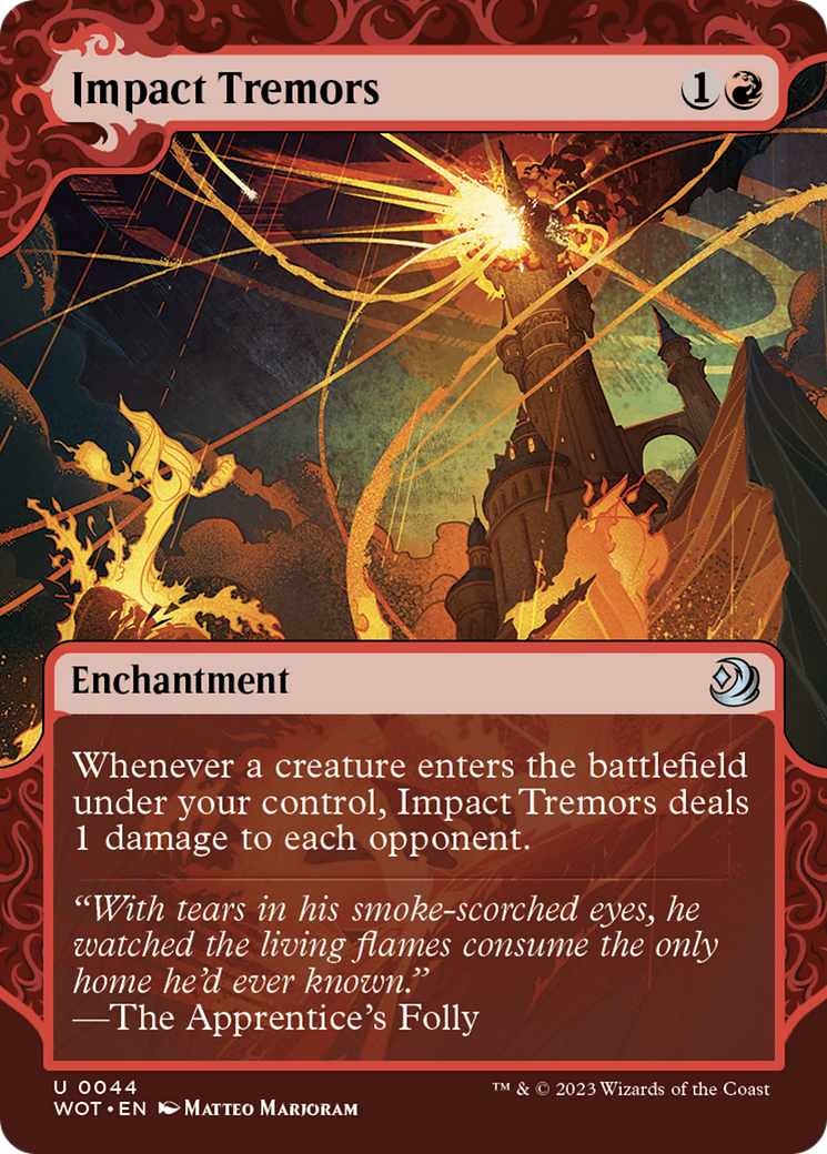 Impact Tremors [Wilds of Eldraine: Enchanting Tales] | Fandemonia Ltd