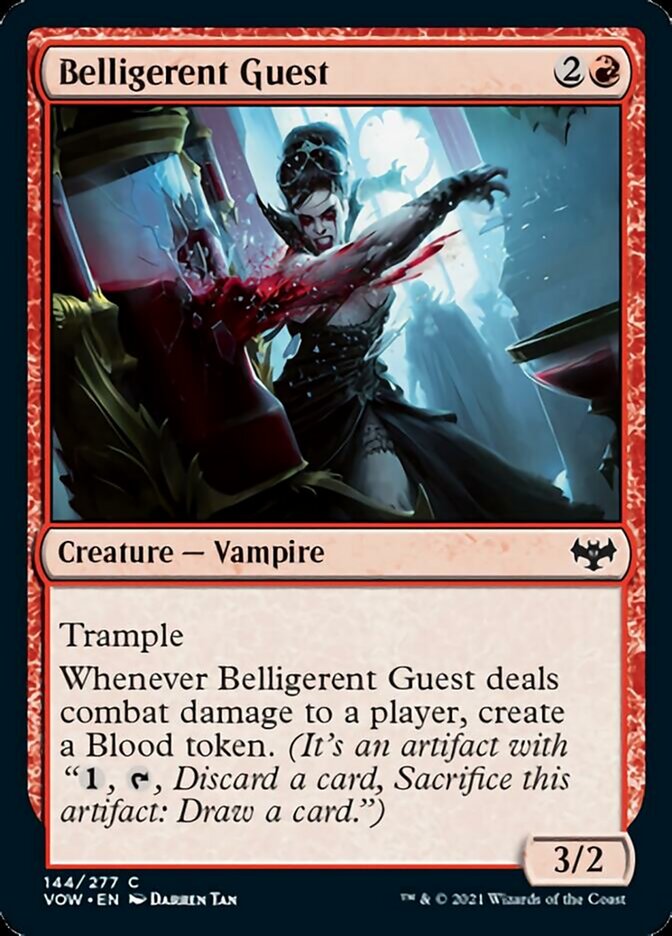 Belligerent Guest [Innistrad: Crimson Vow] | Fandemonia Ltd