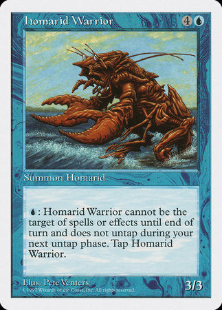 Homarid Warrior [Fifth Edition] | Fandemonia Ltd