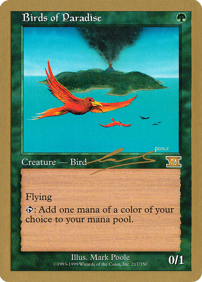Birds of Paradise (Nicolas Labarre) [World Championship Decks 2000] | Fandemonia Ltd