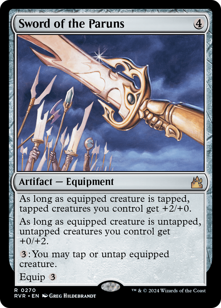 Sword of the Paruns [Ravnica Remastered] | Fandemonia Ltd