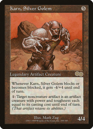 Karn, Silver Golem [Urza's Saga] | Fandemonia Ltd