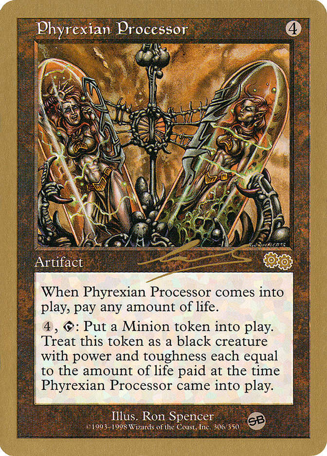 Phyrexian Processor (Nicolas Labarre) (SB) [World Championship Decks 2000] | Fandemonia Ltd
